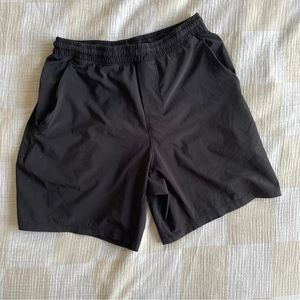 Black lululemon shorts